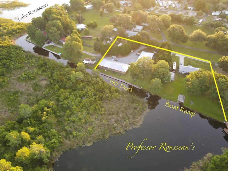 Ferienwohnung Professor Rousseau'S Manatee Bay Crystal River Exterior foto